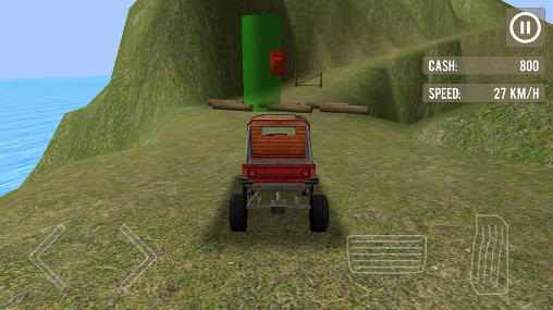 Gameplay of the Monster truck driver 3D for Android phone or tablet.