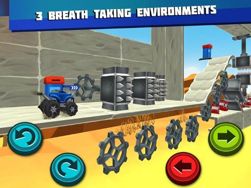 Gameplay of the Monster trucks unleashed for Android phone or tablet.