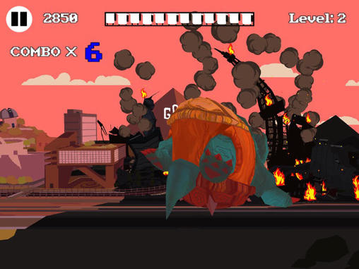 Gameplay of the Monster vs sheep for Android phone or tablet.