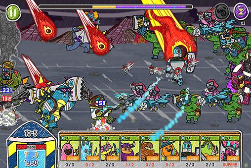 Gameplay of the Monster vs zombie for Android phone or tablet.
