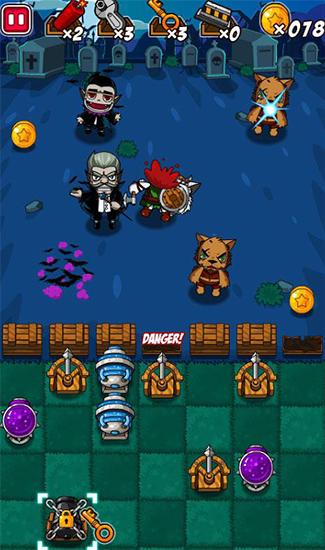 Gameplay of the Monster war: Monster defense battle for Android phone or tablet.