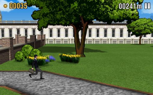 Gameplay of the Monty Python's: The ministry of silly walks for Android phone or tablet.