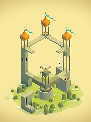 Gameplay of the Monument valley for Android phone or tablet.