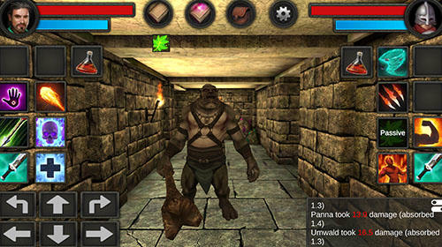 Moonshades: Dungeon crawler RPG - Android game screenshots.