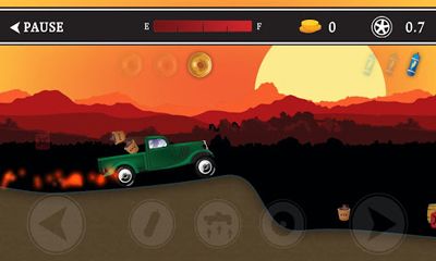 Gameplay of the Moonshine Runners for Android phone or tablet.