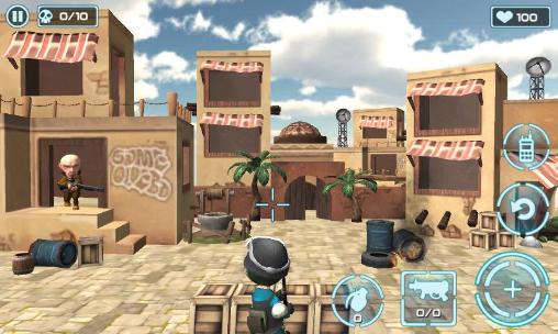 Gameplay of the Mordern world war: Attack fire for Android phone or tablet.