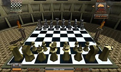 Gameplay of the Morph Chess 3D for Android phone or tablet.