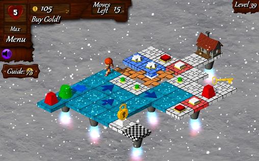 Gameplay of the Morphic puzzle for Android phone or tablet.