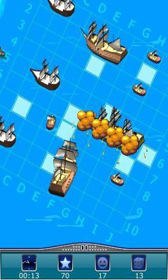 Gameplay of the Warships. Sea on Fire. for Android phone or tablet.