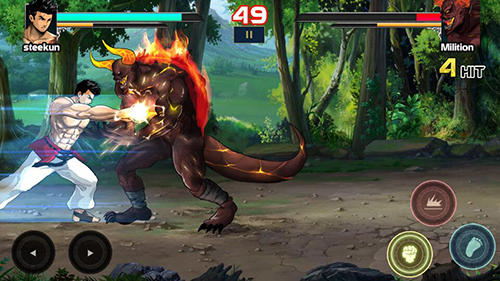 Mortal battle: Street fighter - Android game screenshots.