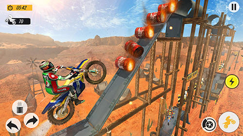 Moto bike racing stunt master 2019 - Android game screenshots.