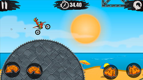 Moto X3M: Bike race game - Android game screenshots.