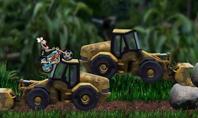 Gameplay of the Moto Race. Race - Mental Mouse for Android phone or tablet.