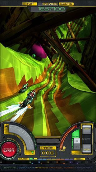 Gameplay of the Moto RKD dash for Android phone or tablet.