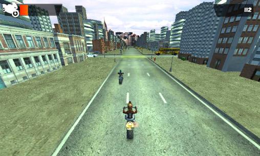 Gameplay of the Motorbike racing: Simulator 16 for Android phone or tablet.