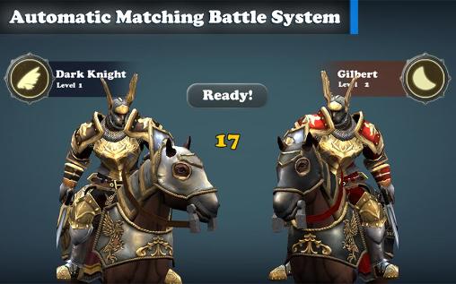 Gameplay of the Mount and spear: Heroic knights for Android phone or tablet.