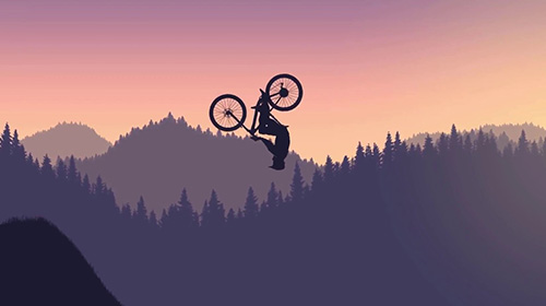 Mountain bike xtreme - Android game screenshots.