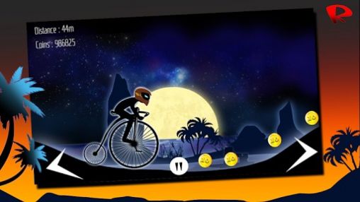 Gameplay of the Mountain bike racing for Android phone or tablet.