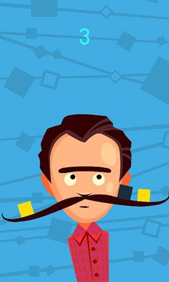 Gameplay of the Moustached balancer for Android phone or tablet.