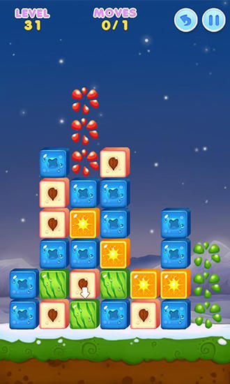 Gameplay of the Move the fruit for Android phone or tablet.