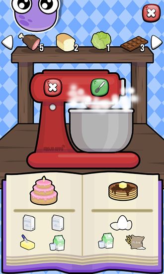 Gameplay of the Moy 3: Virtual pet game for Android phone or tablet.