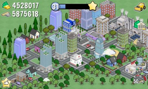 Gameplay of the Moy city builder for Android phone or tablet.