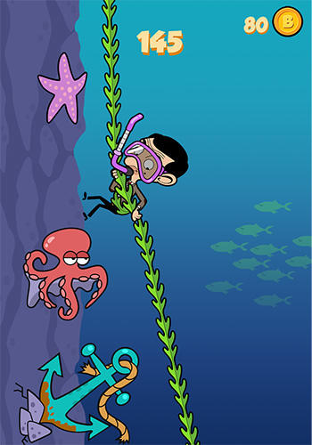 Mr. Bean: Risky ropes - Android game screenshots.