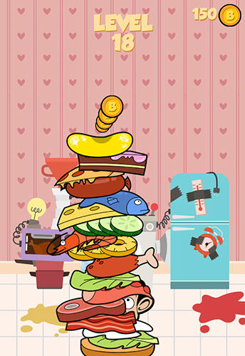 Mr. Bean: Sandwich stack - Android game screenshots.