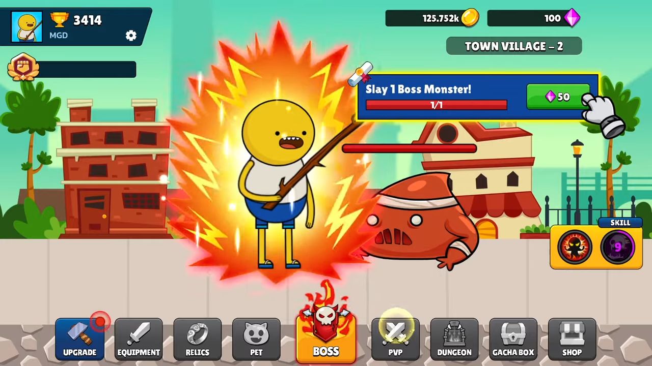 Mr Hero - Android game screenshots.