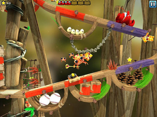 Gameplay of the Mr. Crab 2 for Android phone or tablet.