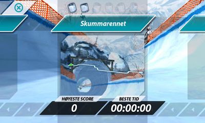 Gameplay of the Mr. Melk Winter Games for Android phone or tablet.