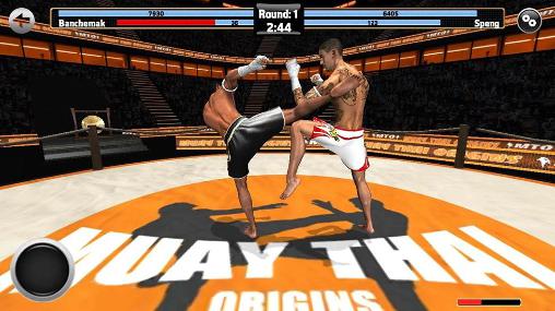 Gameplay of the Muay thai: Fighting origins for Android phone or tablet.