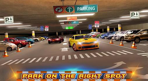 Gameplay of the Multi-storey car parking 3D for Android phone or tablet.