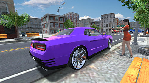 Muscle car challenger - Android game screenshots.