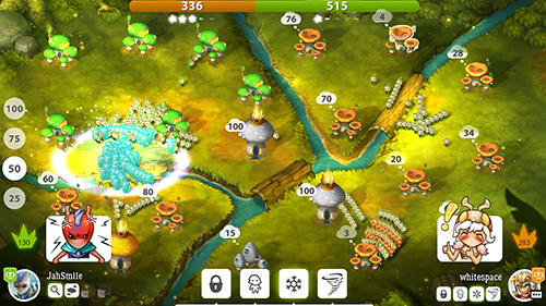 Mushroom wars 2 - Android game screenshots.