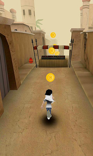 Mussoumano 3D run - Android game screenshots.