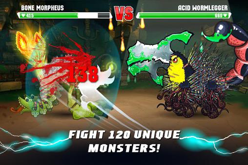 Gameplay of the Mutant fighting cup 2 for Android phone or tablet.