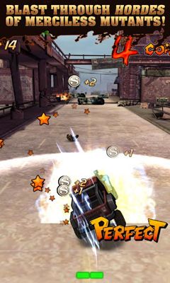Gameplay of the Mutant Roadkill for Android phone or tablet.