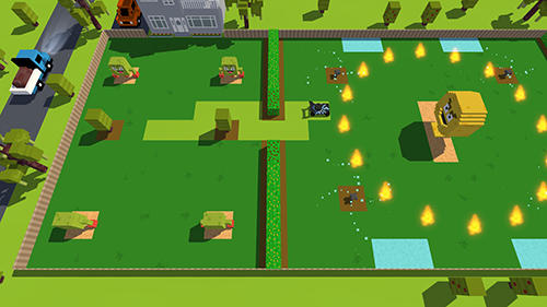 Mutated lawns - Android game screenshots.