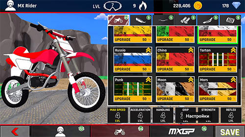 MXGP Motocross rush - Android game screenshots.