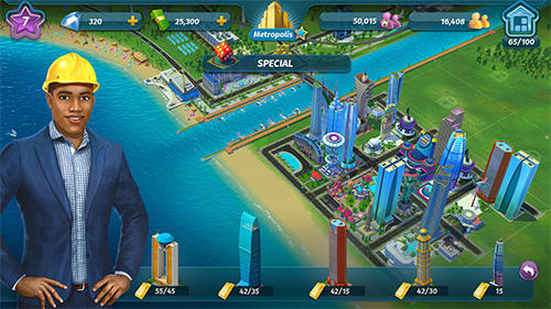 My city: Entertainment tycoon - Android game screenshots.