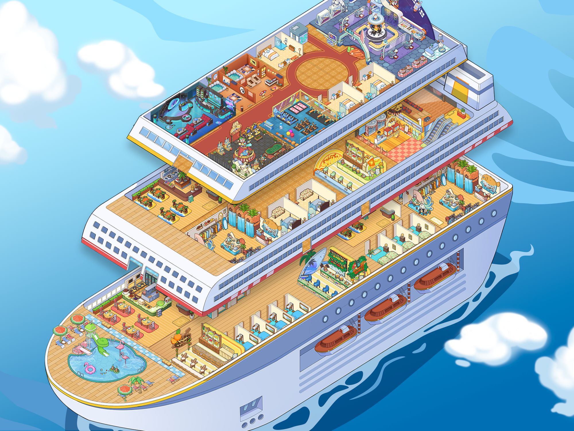 My Cruise - Android game screenshots.