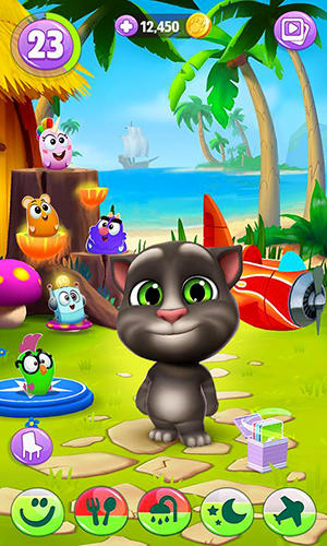 My talking Tom 2 - Android game screenshots.