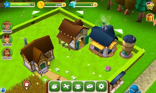 Gameplay of the My free farm 2 for Android phone or tablet.