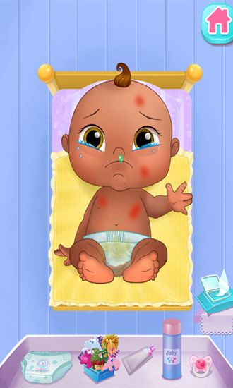 Gameplay of the My newborn baby for Android phone or tablet.