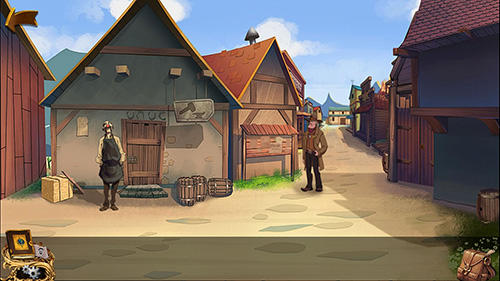 Mystery of New western town: Escape puzzle games - Android game screenshots.