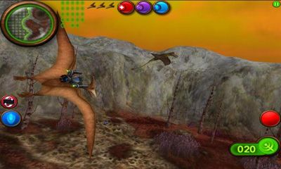 Gameplay of the Nanosaur 2. Hatchling for Android phone or tablet.