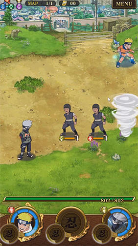 Gameplay of the Naruto shippuden: Ultimate ninja blazing for Android phone or tablet.