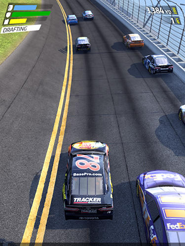 NASCAR rush - Android game screenshots.