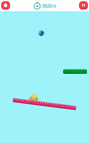 Gameplay of the Nasty blocks for Android phone or tablet.